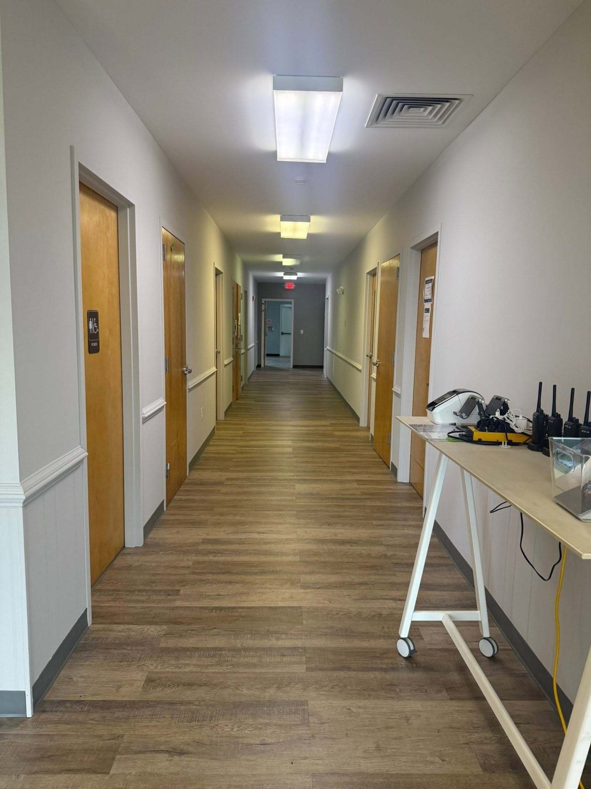 Freshly painted interior hallway by BetterHouse